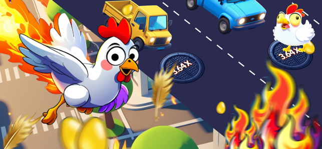 Chicken Go Road GoiPhone版