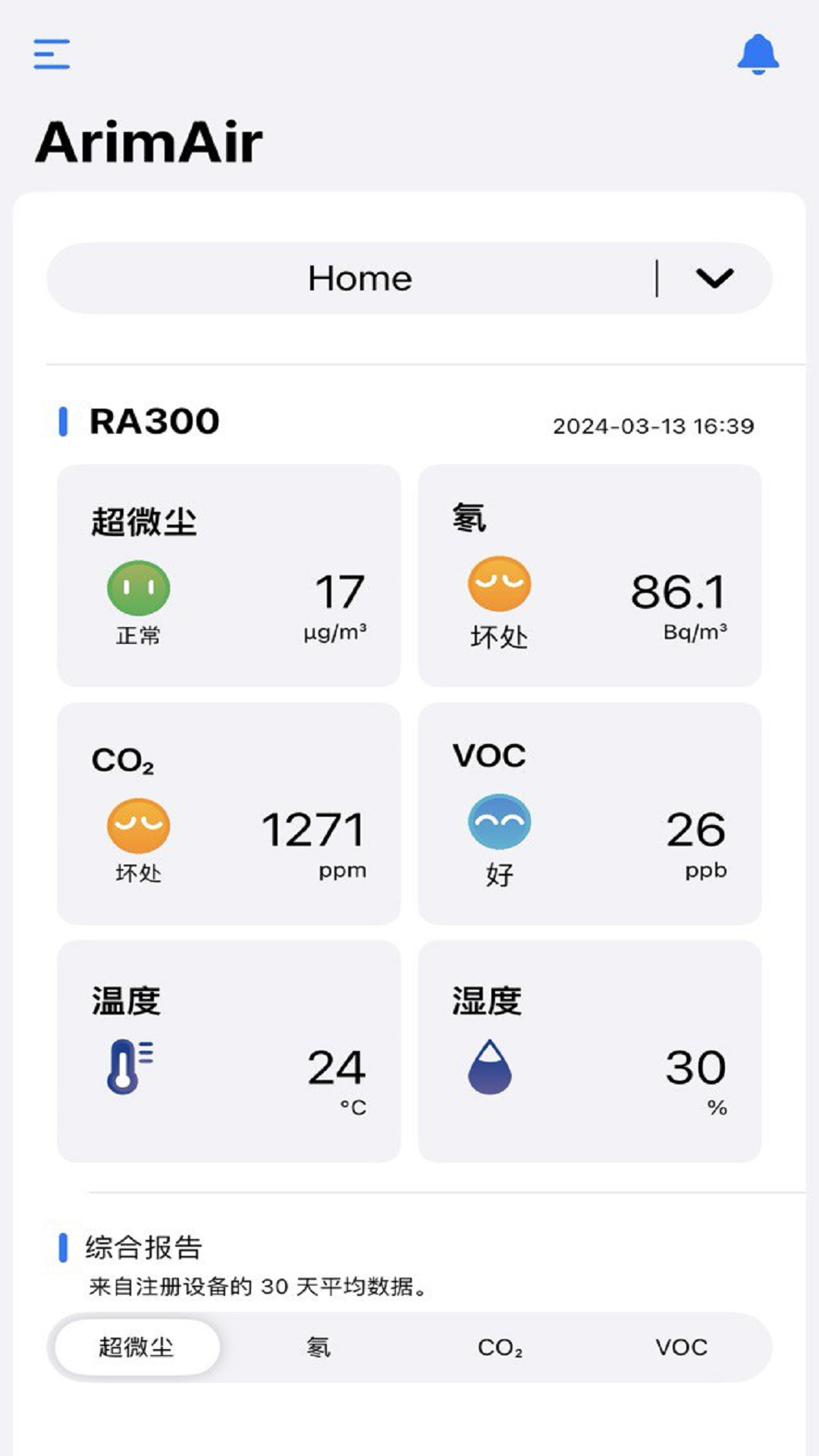 ArimAir移动应用程序APP鸿蒙版