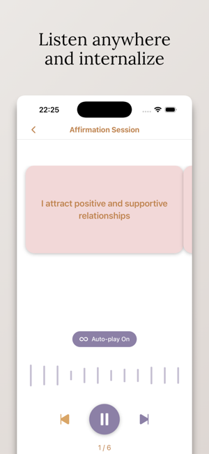 Daily Affirmation: I am worthyiPhone版