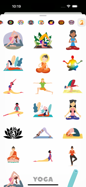 Meditation & Yoga  StickersiPhone版