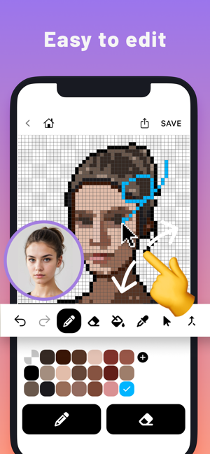 PixelMe：像素畫頭像照片生成iPhone版