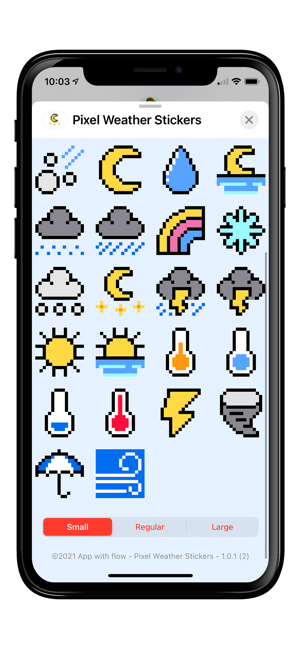 PixelWeatherGIFs&StickersiPhone版