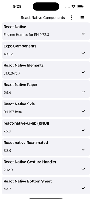 Expo&ReactNativecomponentsiPhone版