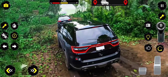 越野吉普车比赛：汽车驾驶模拟器3DiPhone版