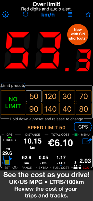 Speedometer55Pro.GPSkit.iPhone版