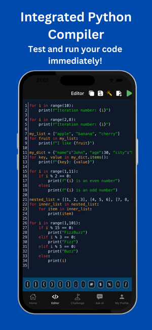 Python Academy: Learn with AIiPhone版