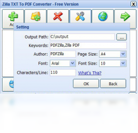 Zilla TXT To PDF ConverterPC版