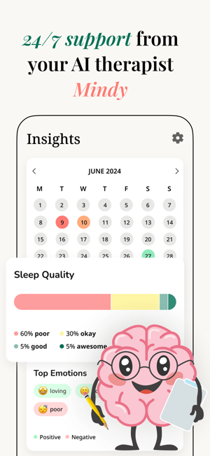 MindBuddy: Mood Journal & CBTiPhone版