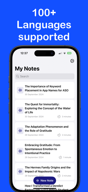 AI Note Taker: RemiiPhone版