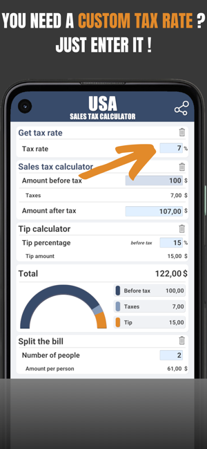 Sales Tax Calc Rate by ZipCodeiPhone版