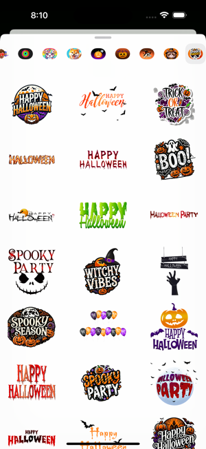 Spooky Phrases StickersiPhone版