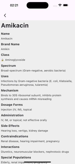 Antibiotics By OlivaiPhone版