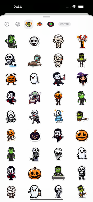 Monster Halloween Fun StickersiPhone版