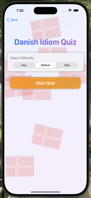 Danish Idiom QuiziPhone版