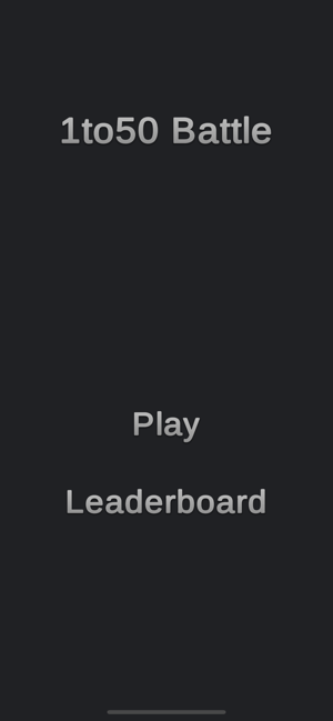 1to50BattleiPhone版