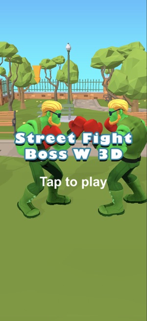 Street Fight Boss W 3DiPhone版