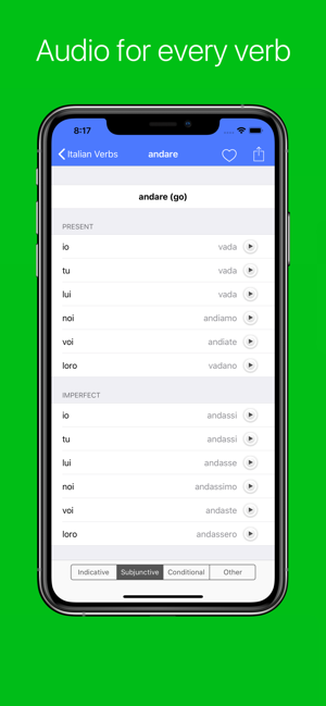 ItalianVerbConjugatorProiPhone版