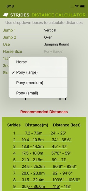 StridesDistanceCalculatoriPhone版