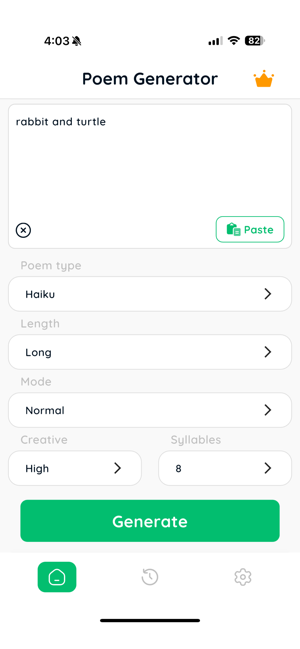 AI Poem Maker & GeneratoriPhone版