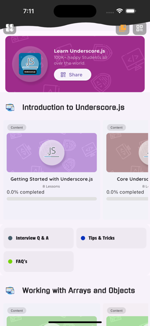 Learn Underscore.jsiPhone版