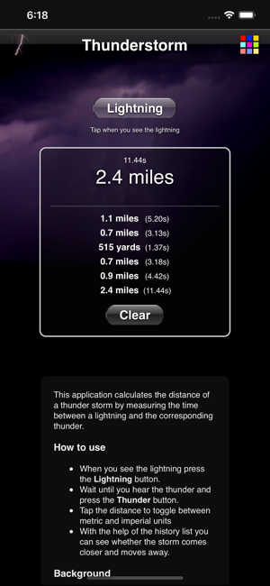ThunderstormCalculatoriPhone版