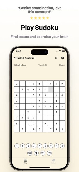 Mindful SudokuiPhone版