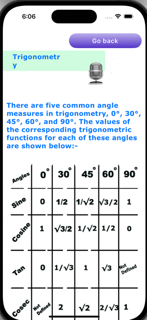 Trigonometry and functionsiPhone版