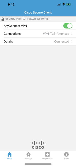 CiscoSecureClientiPhone版