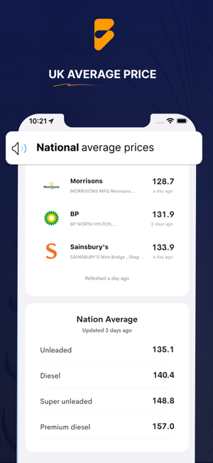 Refuel Petrol & Fuel Prices UKiPhone版