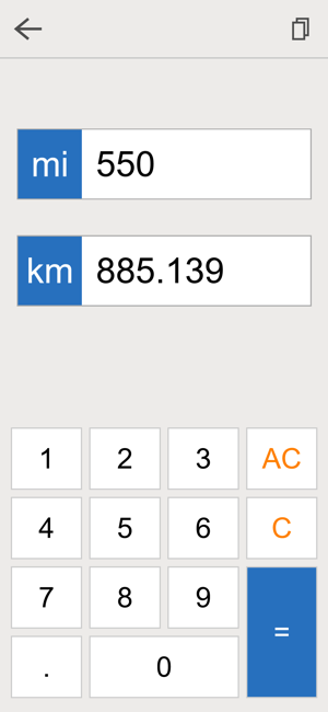 miles kilometers converteriPhone版