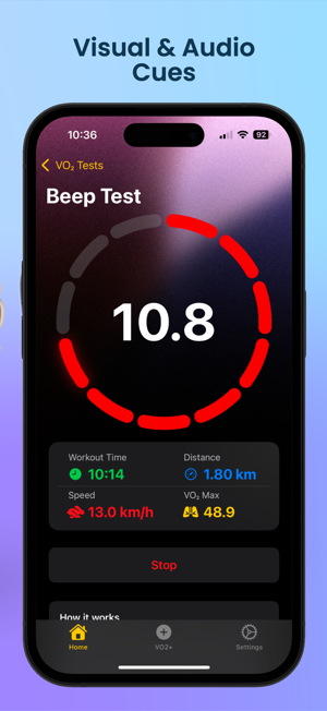 VO2: Beep, YoYo & Cooper TestsiPhone版