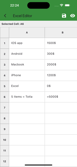 Make Spreadsheet: Excel ReaderiPhone版