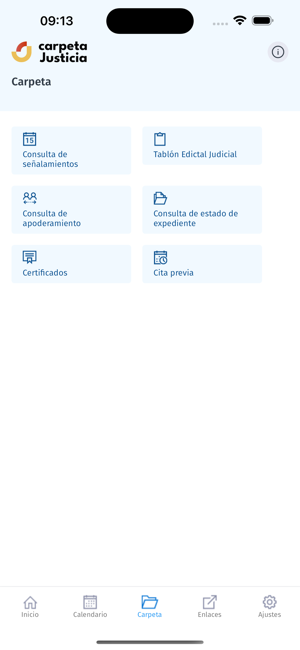 Carpeta JusticiaiPhone版