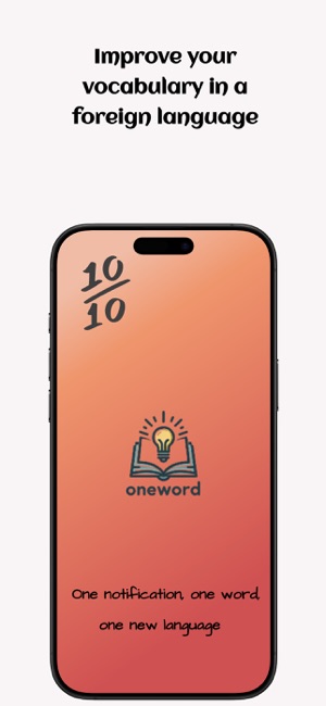 OneWord co.iPhone版