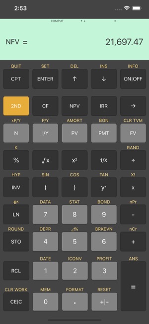 BAPlusProCalculatoriPhone版