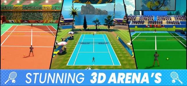 网球法庭世界运动的游戏‬iPhone版