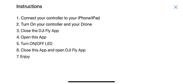 MavicAir2LedsControliPhone版