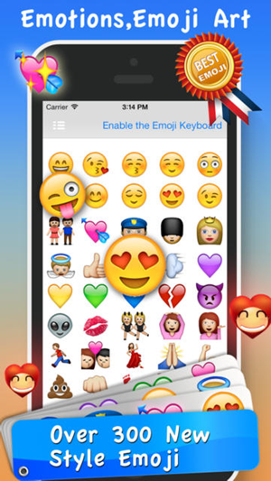 EmojiEmoticons&Animated3DSmileysPROiPhone版