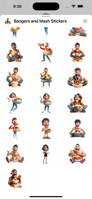 Bangers and Mash StickersiPhone版