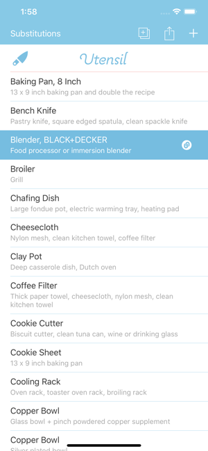 SubstitutionsiPhone版