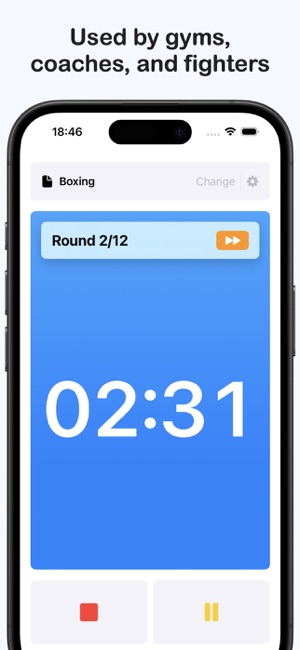 Boxing Timer: FighttiPhone版