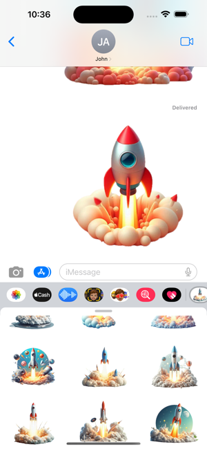 Rocket Launch StickersiPhone版