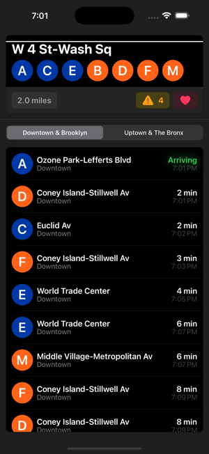 ChooChoo NYC: MTA Subway TimesiPhone版