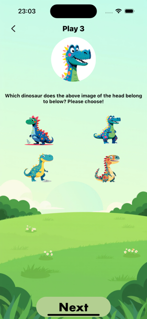 Dinosaur Guessing GameiPhone版