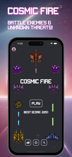 Cosmic Fire: Battle in SpaceiPhone版