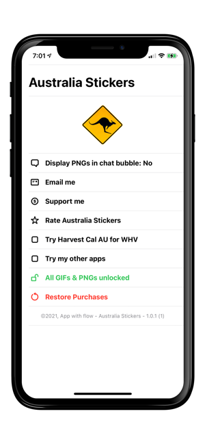 AustraliaSignsGIFsStickersiPhone版