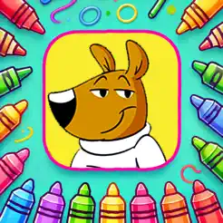 Chill Dog Coloring Guy DrawingiPhone版