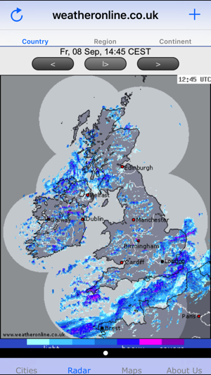 WeatherOnlineiPhone版