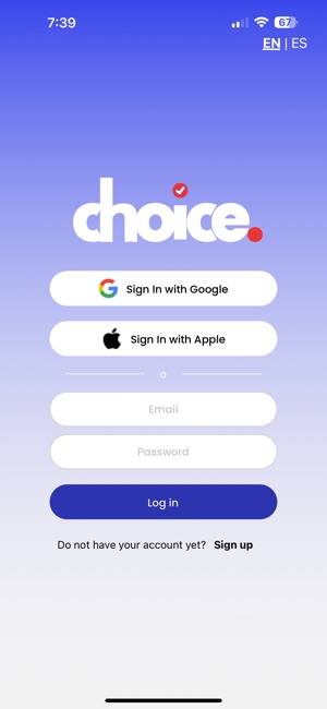 Choice ApplicationiPhone版