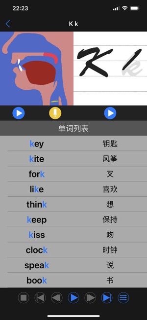 英文字母iPhone版